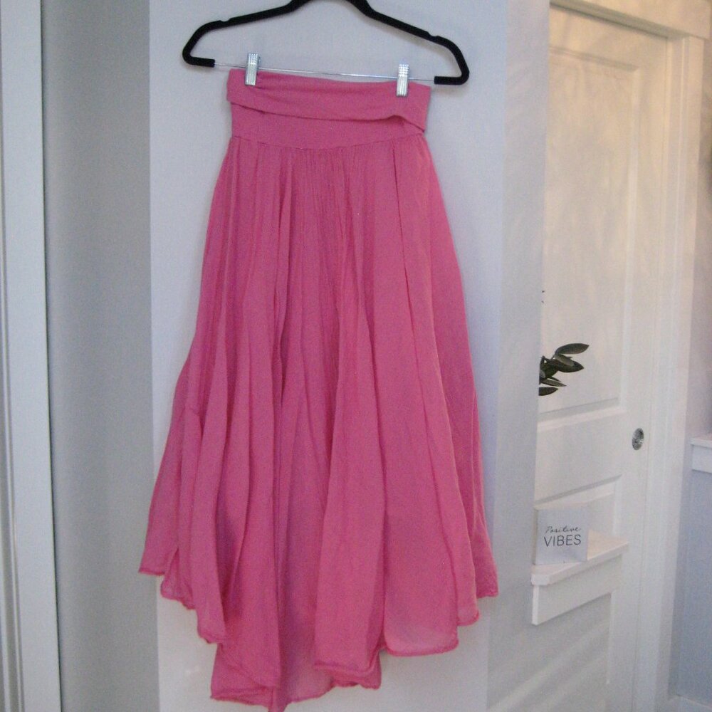 Made in Italy cotton maxi skirt-Me & Gee